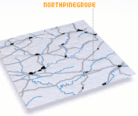 3d view of North Pine Grove