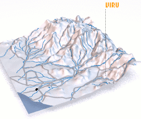 3d view of Virú