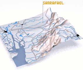 3d view of San Rafael