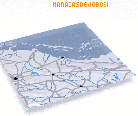 3d view of Manacas de Jobosí