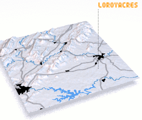 3d view of Lo Roy Acres