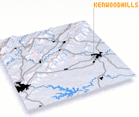 3d view of Kenwood Hills