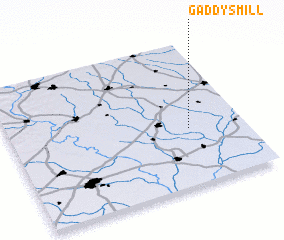 3d view of Gaddys Mill