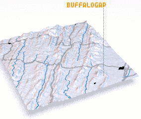 3d view of Buffalo Gap