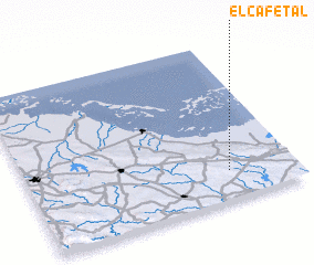 3d view of El Cafetal