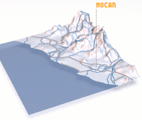3d view of Mocán