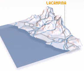 3d view of La Campiña