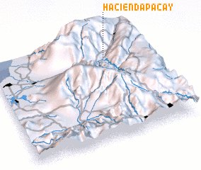 3d view of Hacienda Pacay