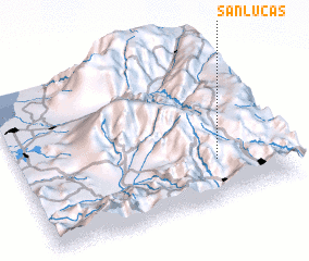 3d view of San Lucas