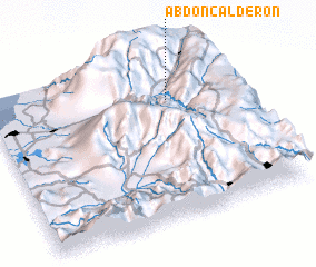 3d view of Abdón Calderón