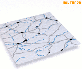 3d view of Hawthorn