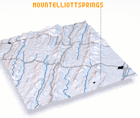 3d view of Mount Elliott Springs