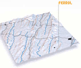 3d view of Ferrol