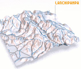 3d view of Lanchipampa