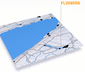 3d view of Fluvanna