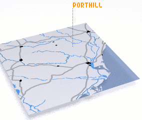 3d view of Port Hill