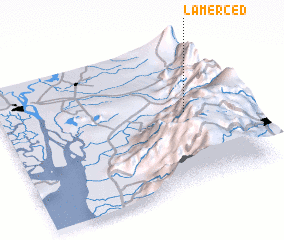 3d view of La Merced