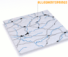 3d view of Allegheny Springs