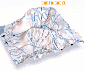 3d view of Santa Isabel