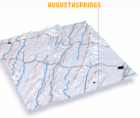 3d view of Augusta Springs