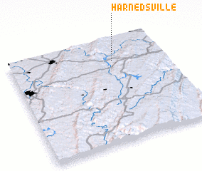 3d view of Harnedsville