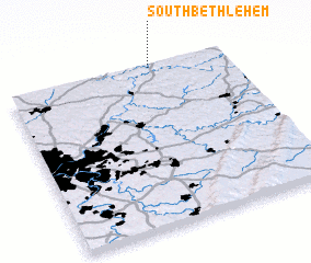 3d view of South Bethlehem