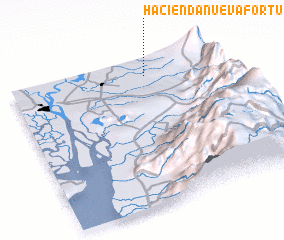 3d view of Hacienda Nueva Fortuna