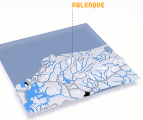 3d view of Palenque