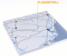 3d view of Pleasant Hill