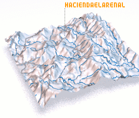 3d view of Hacienda El Arenal