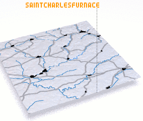 3d view of Saint Charles Furnace