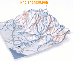 3d view of Hacienda Culpón