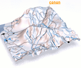 3d view of Ganán