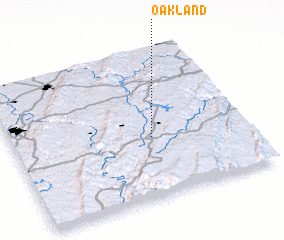 3d view of Oakland