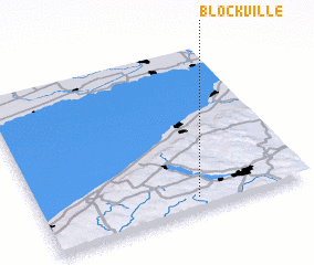 3d view of Blockville