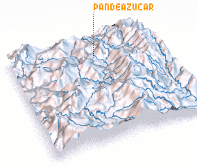 3d view of Pan de Azúcar