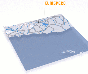 3d view of El Níspero