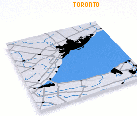3d view of Toronto
