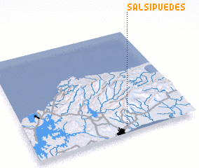 3d view of Salsipuedes