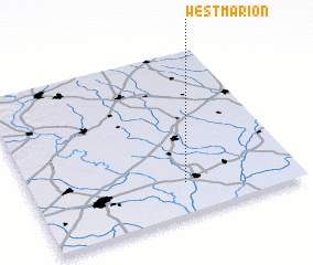 3d view of West Marion