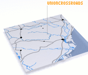 3d view of Union Crossroads