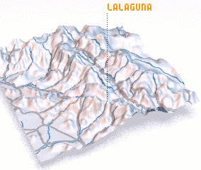 3d view of La Laguna