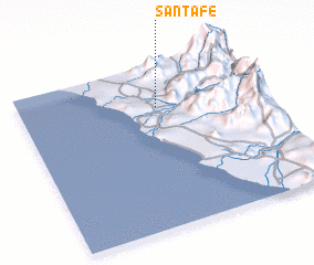 3d view of Santa Fe