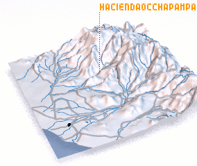 3d view of Hacienda Occhapampa