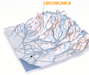 3d view of Canchachala