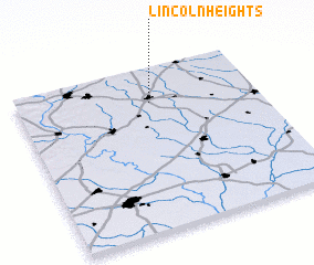 3d view of Lincoln Heights