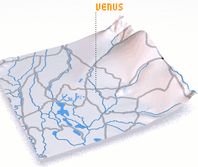 3d view of Venus