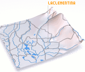 3d view of La Clementina