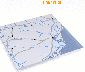 3d view of Lodge Hall