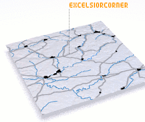 3d view of Excelsior Corner